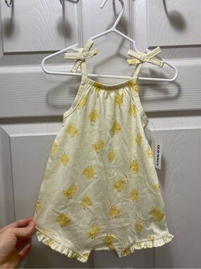 Old Navy Yellow Chick Romper